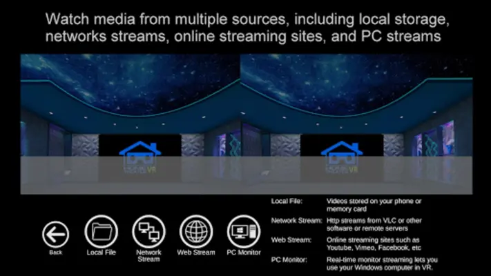 Home Theater VR android App screenshot 5